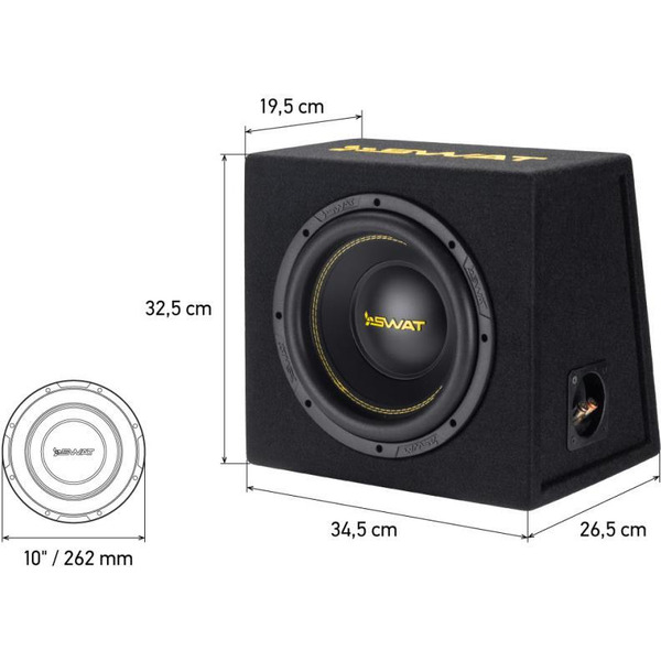 Сабвуфер SWAT MAS--10SB