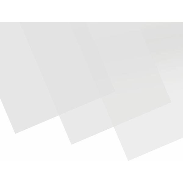 Пластиковая обложка для переплета BRAUBERG A4 300 мкм 100 шт 530939 (прозрачный/белый)