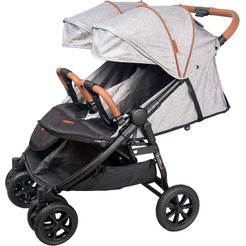 Прогулочная коляска COLETTO Enzo Twin (серый)
