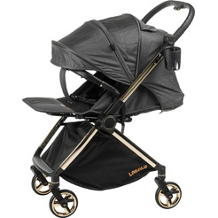 Детская прогулочная коляска Labalu Dream D9 (серый)