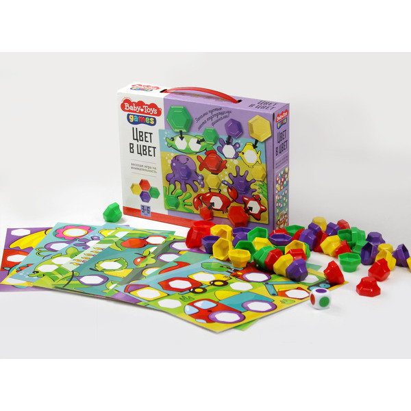 Настольная игра Baby Toys Games Цвет в цвет 04377