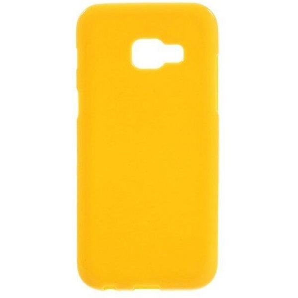 Накладка Case Coated для Samsung Galaxy A03s (желтый)
