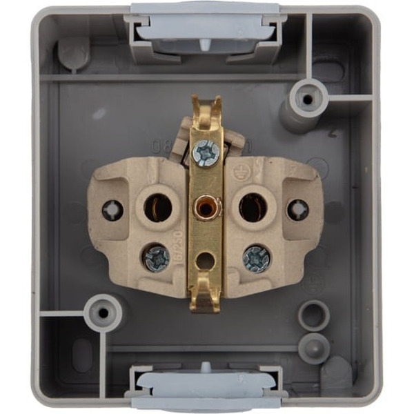 Розетка одноместная KRANZ INDUSTRIAL KR-78-0612