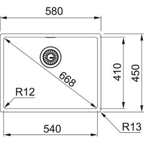 Кухонная мойка Franke BXX 210-54 127.0677.190