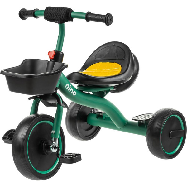 Трехколесный велосипед NINO 2021-1 (зеленый)