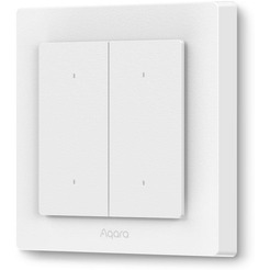 Выключатель Aqara Light Switch H2 WS-K08D 2 клавиши (белый)