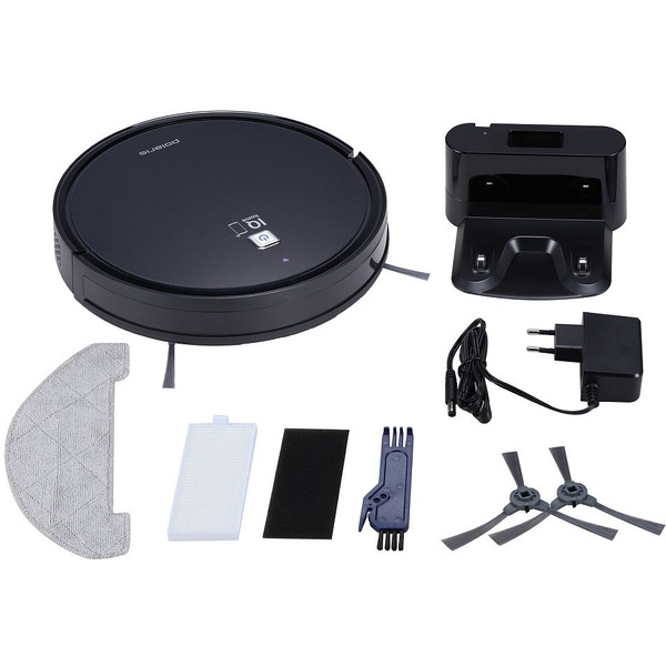 Робот-пылесос Polaris PVCR 1226 WI-FI IQ Home Gyro (черный)