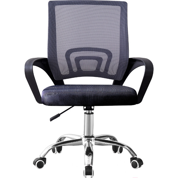 Кресло офисное Mio Tesoro Виола 695 AF-C4021 (серый/черный)