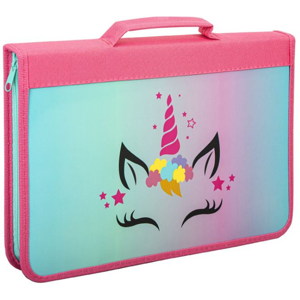 Папка на молнии BRAUBERG Unicorn 271447