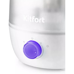 Увлажнитель воздуха Kitfort KT-2842-1 (бело-фиолетовый)