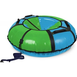 Тюбинг НИКА ТБ1К-110 (голубой/зеленый)