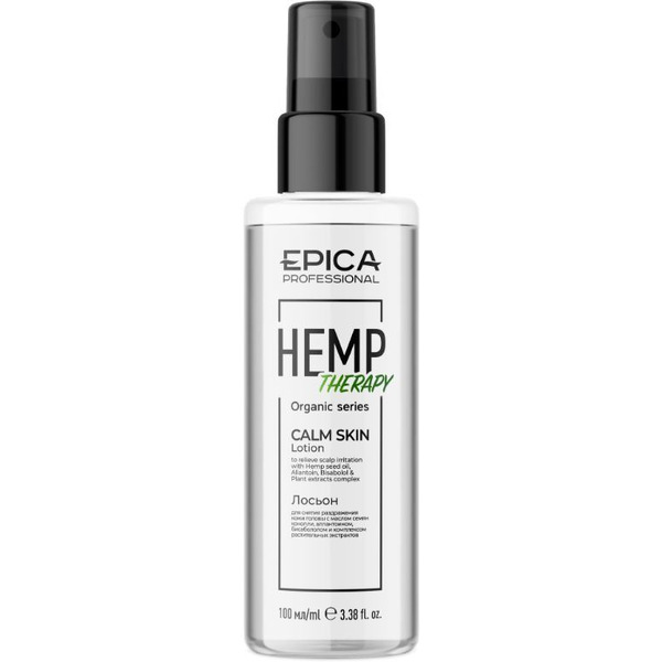Лосьон для снятия раздражения кожи головы EPICA Professional Hemp therapy 100 мл