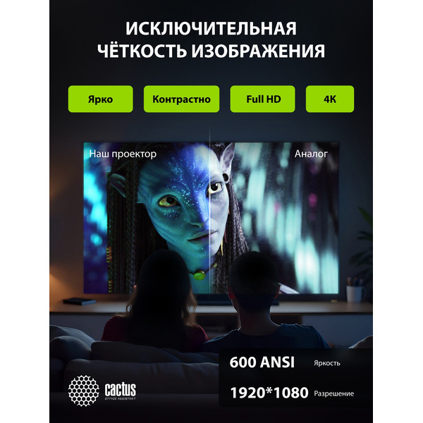 Проектор CACTUS CS-M1.SG