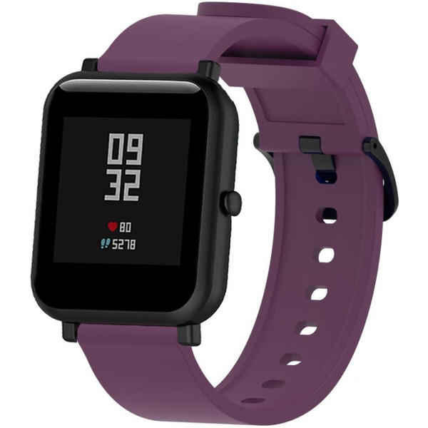 Ремешок Bingo Silicone для Amazfit Bip/GTS/GTR 42mm/Ширина 20мм Фиолетовый