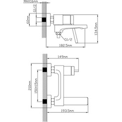 Смеситель Econoce EC0732BL