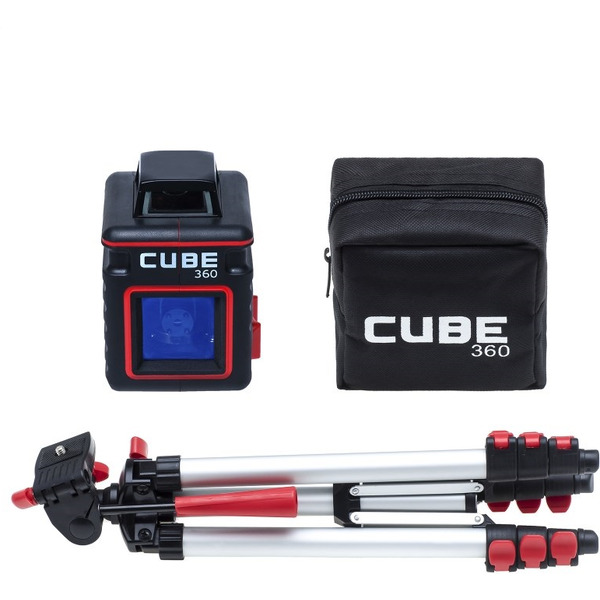 Построитель лазерных плоскостей (лазерный уровень) ADA Cube 360 Professional Edition (А00445)