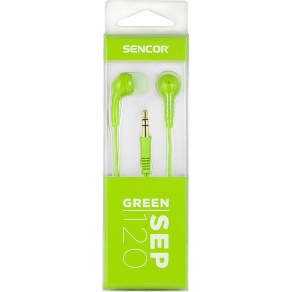 Наушники Sencor SEP 120 (зеленый)