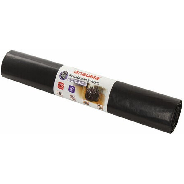 Мешки для мусора LAIMA 160л ,10 шт (601798)