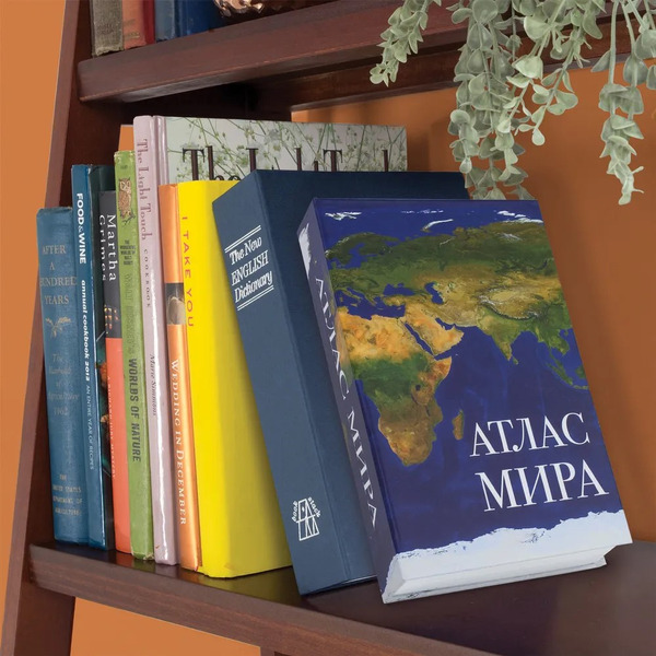 Сейф-книга BRAUBERG Атлас мира