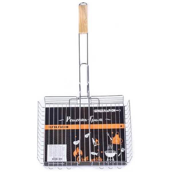 Решетка-гриль ШАШЛЫЧОК 31,3*24,5*65 см 11100002 (161072)
