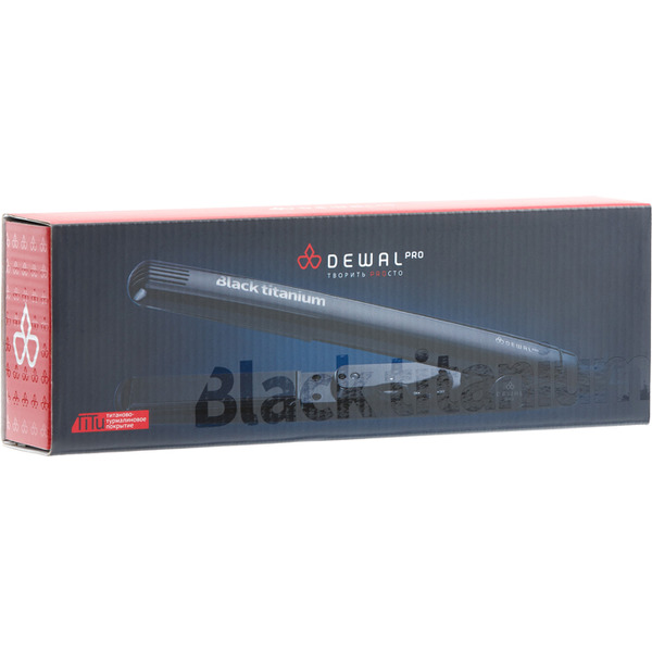 Щипцы-выпрямители Dewal Black Titanium