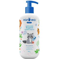 Жидкое крем-мыло Лапочка детское 400 мл (96501)