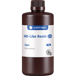 Фотополимерная смола для 3D-принтера Anycubic ABS-Like 3.0 SABL3CL-10 (1л, прозрачный)