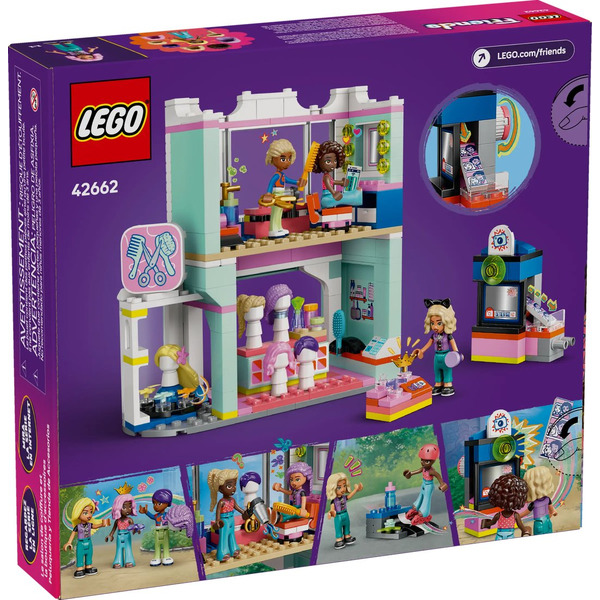Конструктор Lego Friends Парикмахерская и магазин аксессуаров 42662
