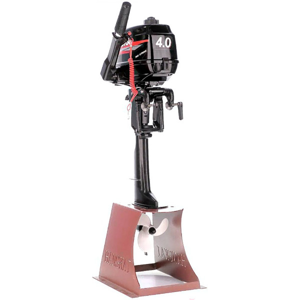 Мотор лодочный Hangkai 4 HP 2-тактный
