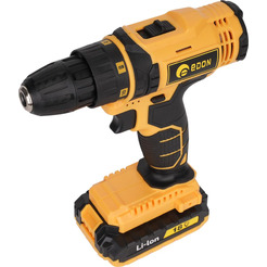 Дрель-шуруповерт Edon AD-18E (с 2-мя АКБ, кейс, набор оснастки)