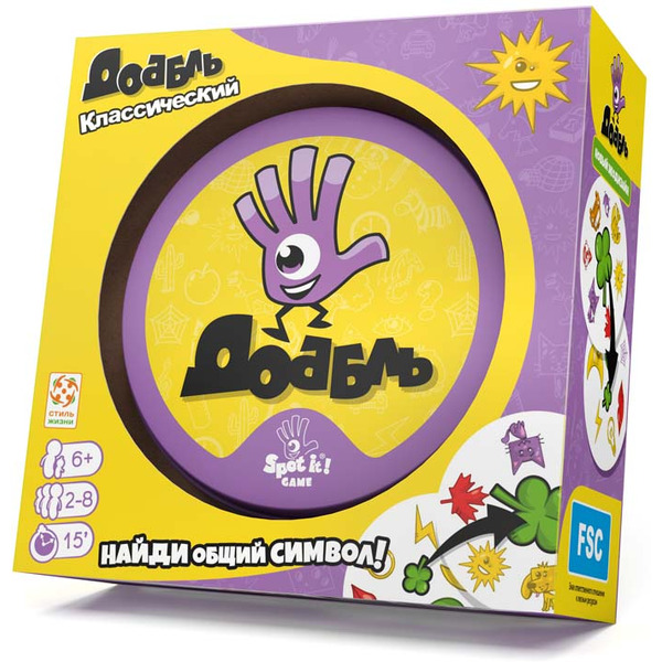 Настольная игра Стиль Жизни Доббль (Эко) УТ100030947