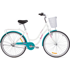 Велосипед AIST Avenue/26//бело-бирюзовый/2025