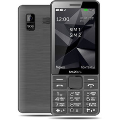 Мобильный телефон TeXet TM-D324 (серый)