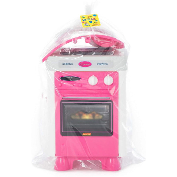 Кухонная плита игрушечная Полесье Carmen №4 с варочной панелью и духовым шкафом 47953