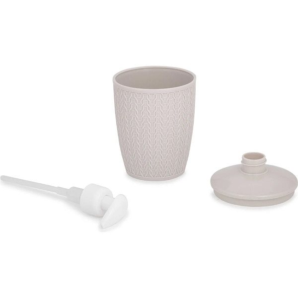 Дозатор для жидкого мыла Альтернатива Вязаное плетение М8049 (бежевый)