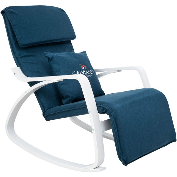 Кресло-качалка Calviano Comfort 1 (синий)