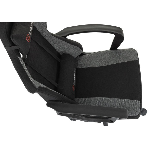 Кресло игровое Zombie Carry (черный/серый)