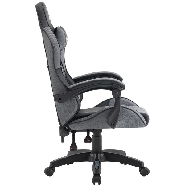 Игровое кресло Defender Strider черный/серый (64056)