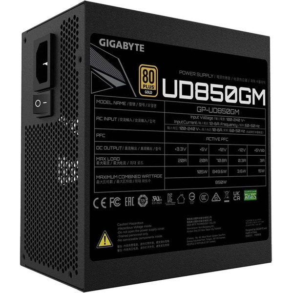 Блок питания Gigabyte UD850GM