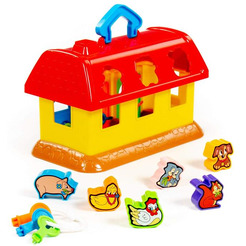 Сортер Полесье Домик для зверей 9173 (в коробке)