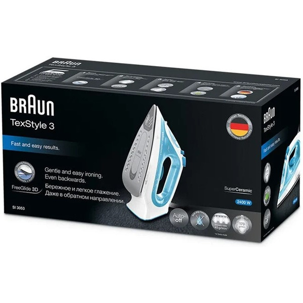 Утюг Braun Texstyle 3 SI 3053 BL
