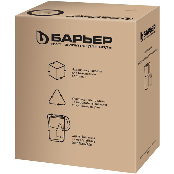 Кувшин БАРЬЕР Форма Макси Баланс (черный)