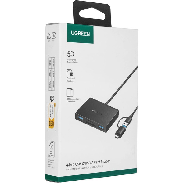 Карт-ридер Ugreen CM812 45167