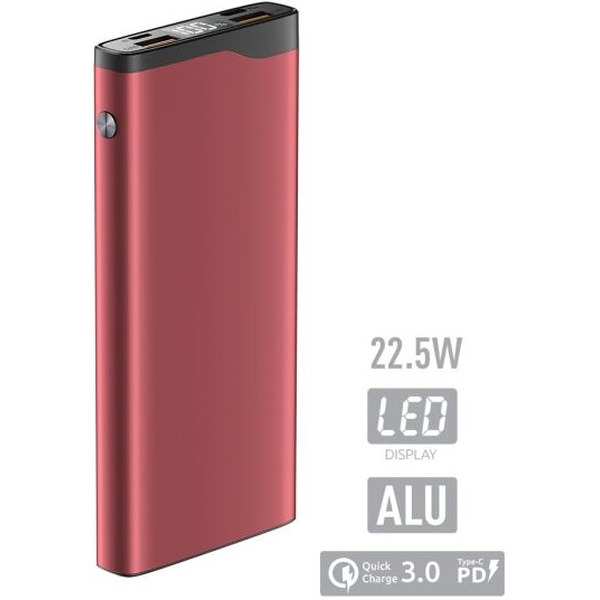 Внешний аккумулятор Olmio QL-10 10000mAh (красный)