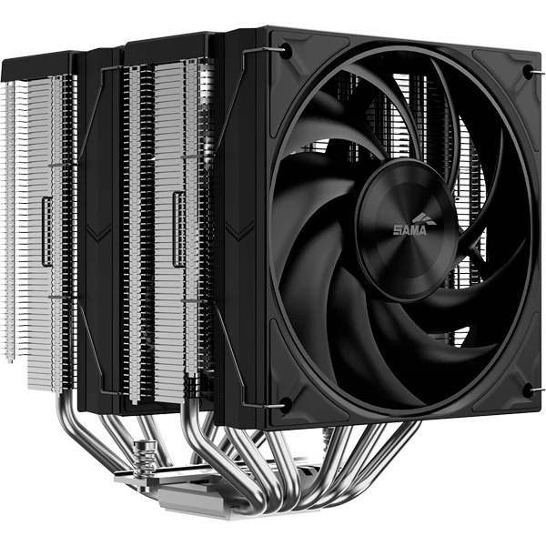 Кулер для процессора Sama A60E (серебристый/черный)