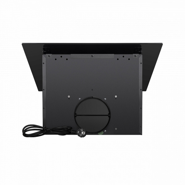 Наклонная кухонная вытяжка MAUNFELD TEFFI 60 черное стекло