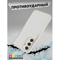 Чехол-накладка Bingo Gold Line для Samsung Galaxy A55 (белый)