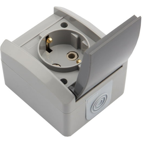 Розетка одноместная KRANZ INDUSTRIAL KR-78-0612