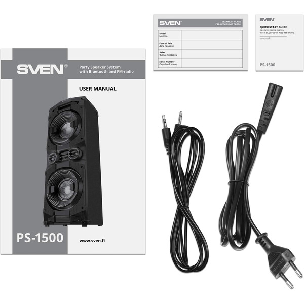 Колонка для вечеринок SVEN PS-1500