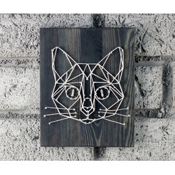 Набор для творчества Woody Цвик-арт Лесной кот 02406